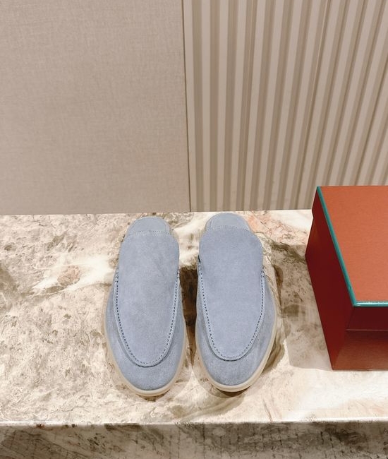 Loro Piana Soft Comfortable Slip On Loafers with Durable Outsole