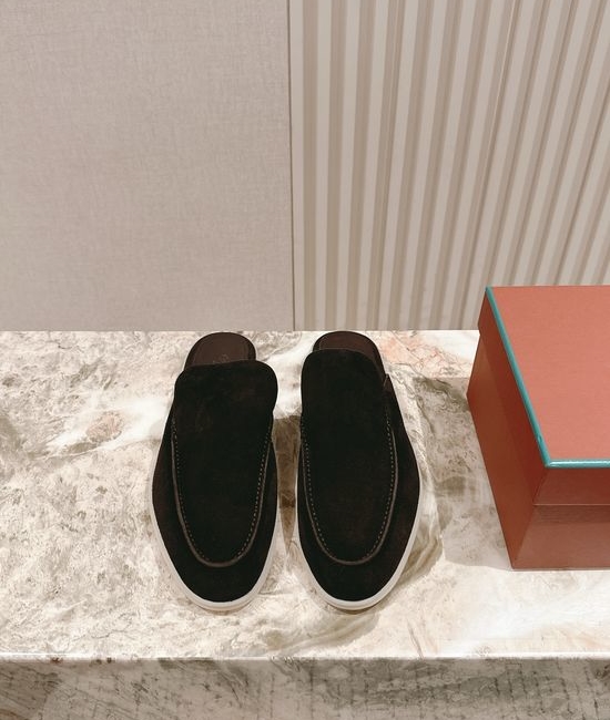 Loro Piana Soft Comfortable Slip On Loafers with Durable Outsole