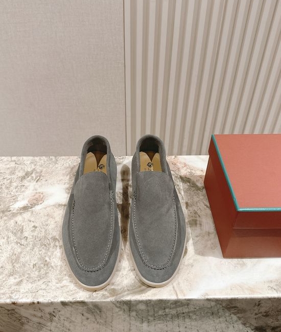 Loro Piana Soft Comfortable Slip On Loafers with Durable Outsole
