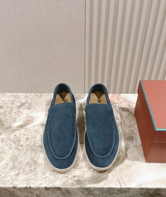 Loro Piana Soft Comfortable Slip On Loafers with Durable Outsole