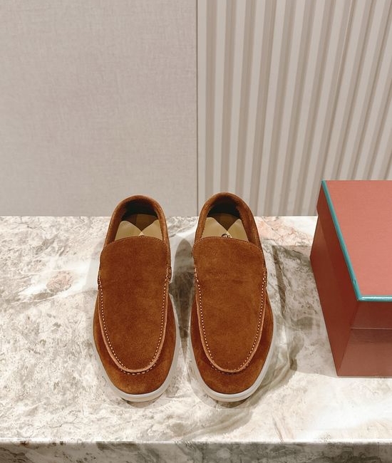 Loro Piana Soft Comfortable Slip On Loafers with Durable Outsole