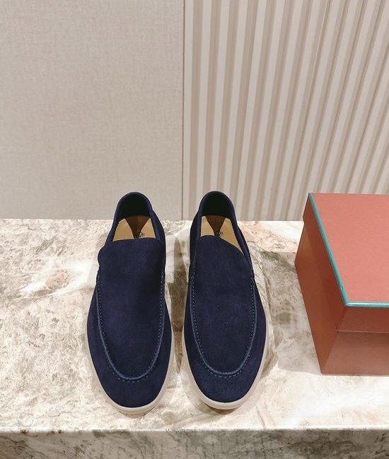 Loro Piana Soft Comfortable Slip On Loafers with Durable Outsole