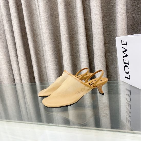 Loewe Breathable Mesh Slip-on Casual Slippers