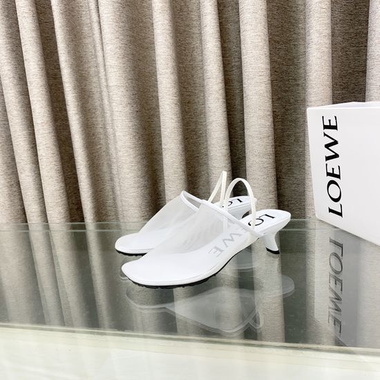 Loewe Breathable Mesh Slip-on Casual Slippers