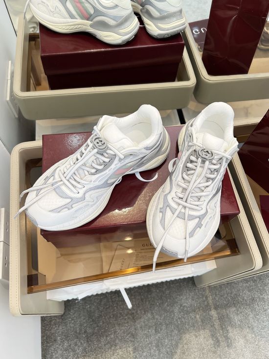 Gucci Breathable Color Block Lightweight Casual Fashion Sneakers