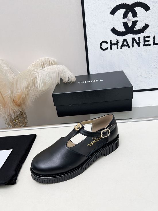 Chanel Classic Logo Open Toe Slingback Comfort Sandals