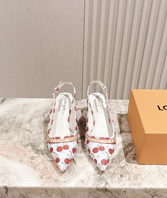 Louis Vuitton LV Chic Chunky Heel Buckle Strap Casual Shoes