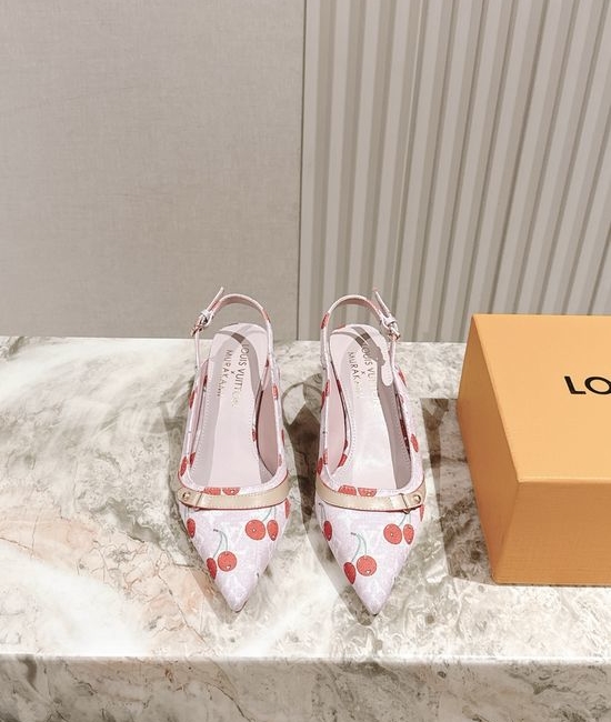 Louis Vuitton LV Chic Chunky Heel Buckle Strap Casual Shoes