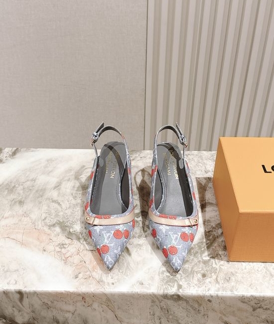 Louis Vuitton LV Chic Chunky Heel Buckle Strap Casual Shoes