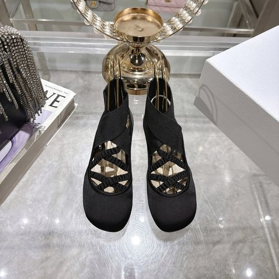 Christian Dior CD Soft Leather Classic Flats Elegant Daily Comfortable Footwear