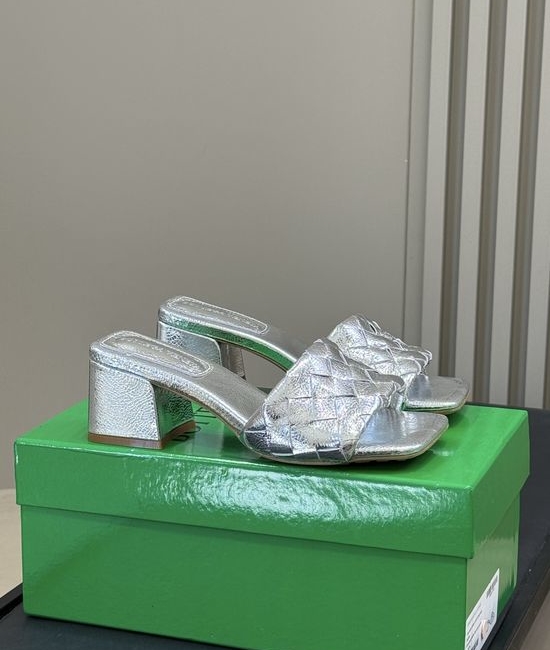 Bottega Veneta BV Woven Leather Comfort Casual Flat Mule Slides