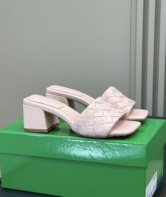 Bottega Veneta BV Woven Leather Comfort Casual Flat Mule Slides