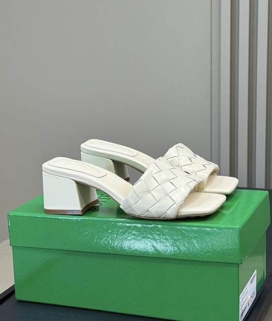 Bottega Veneta BV Woven Leather Comfort Casual Flat Mule Slides