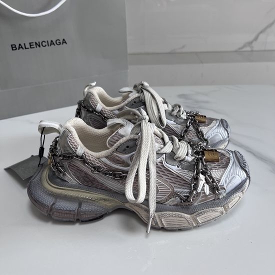 Balenciaga Couple Retro Distressed Casual Versatile Running Shoes
