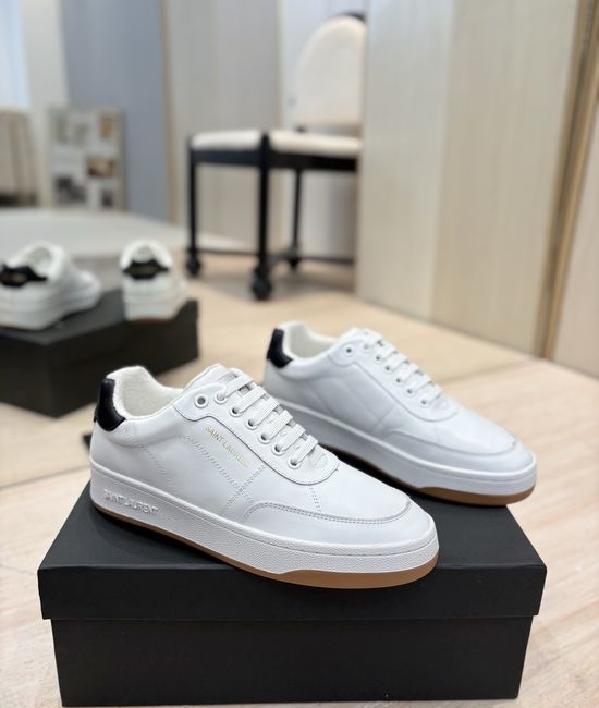 Yves Saint Laurent YSL Classic Casual Sneakers with Comfortable Cushioned Insole