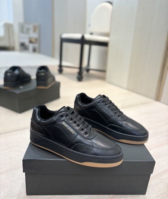 Yves Saint Laurent YSL Classic Casual Sneakers with Comfortable Cushioned Insole