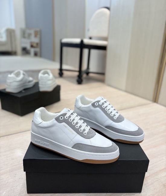 Yves Saint Laurent YSL Classic Casual Sneakers with Comfortable Cushioned Insole