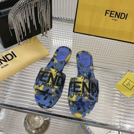 Fendi Comfort Slip On Mules With Premium Upper Material