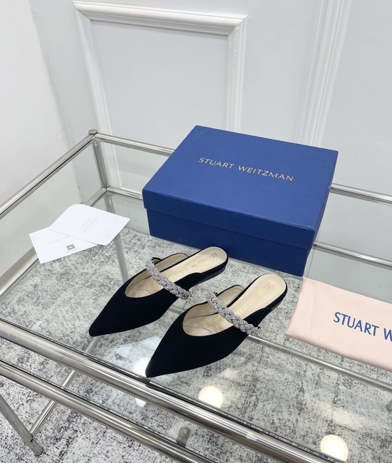 Stuart Weitzman Pearl Strappy High Heels with Original Design
