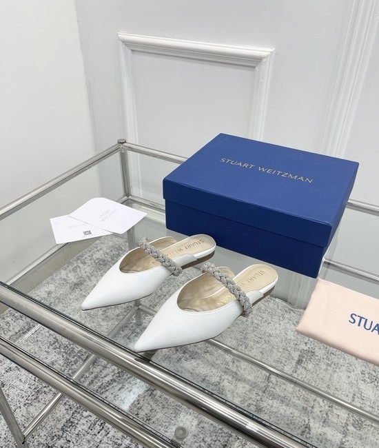 Stuart Weitzman Pearl Strappy High Heels with Original Design