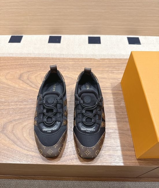 Louis Vuitton LV Ballet Style Casual Sneakers with Soft Premium Upper