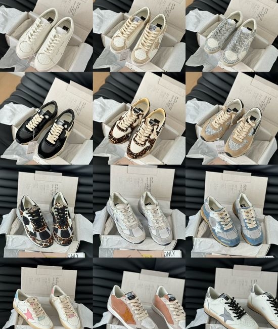 Golden Goose GGDB Classic Distressed Daily Casual Comfortable All-match Sneakers