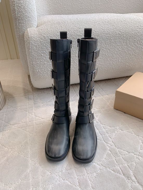 Miista Genuine Leather Comfortable Fashion Knee High Riding Boots