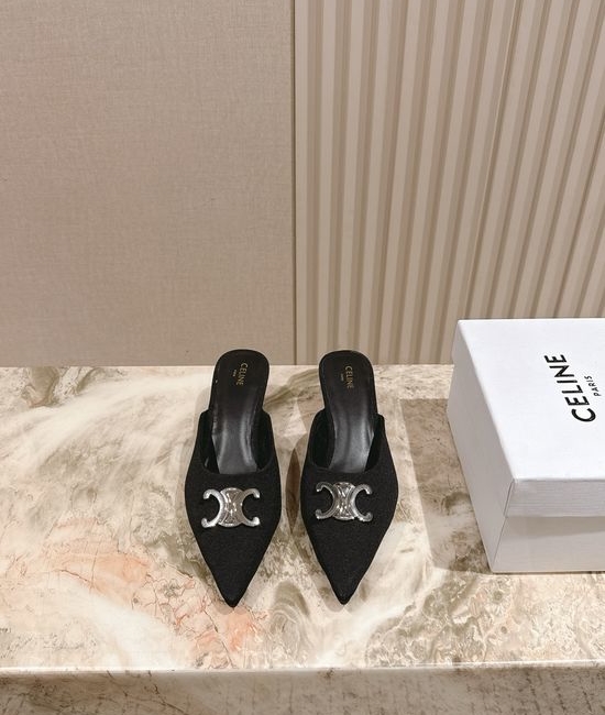 Celine Pointed Toe Kitten Heels Elegant Dress Footwear