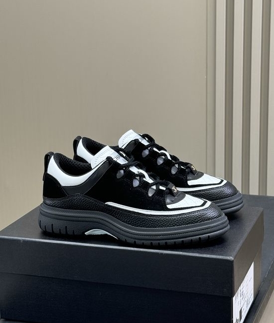 Chanel Elevated Casual Sneakers with Soft Upper Material