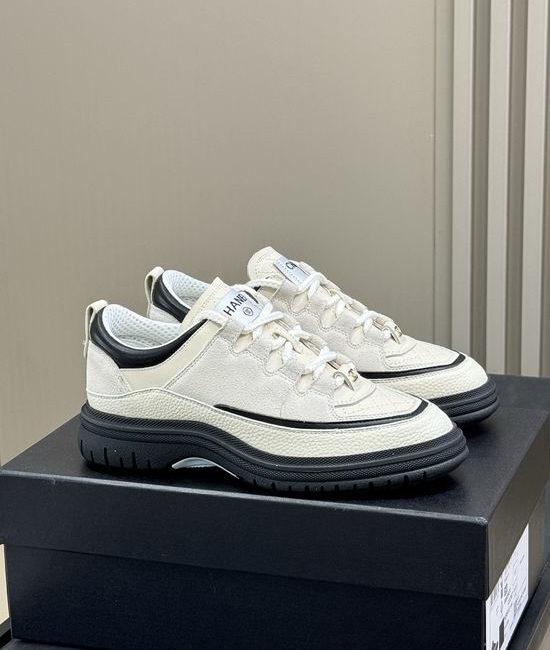 Chanel Elevated Casual Sneakers with Soft Upper Material