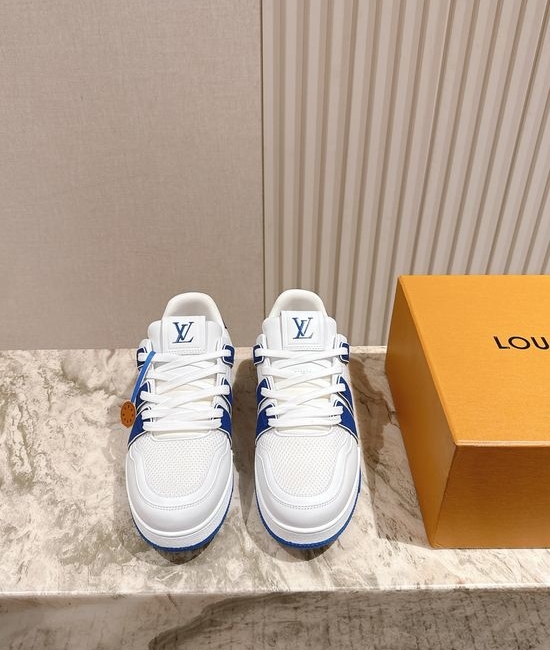 Louis Vuitton LV Premium Stitched Upper Comfortable Non-slip Casual Sneakers