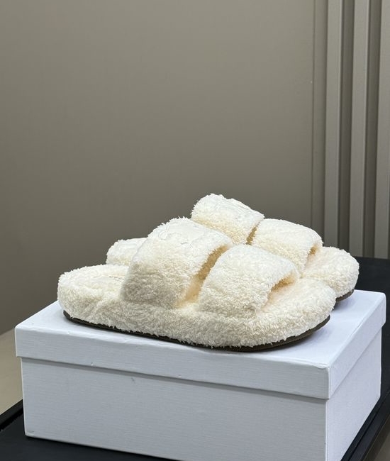 Celine Fluffy Fuzzy Slippers Soft and Warm for Daily Use