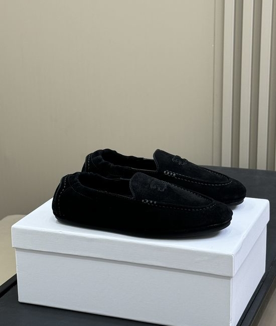 Celine Soft Suede Loafers Comfortable for Daily Wear