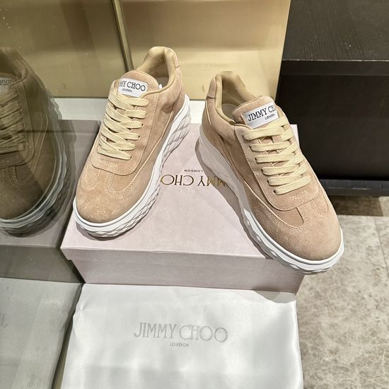 Jimmy Choo Minimalist Style Casual Comfort Daily Walking Shoes