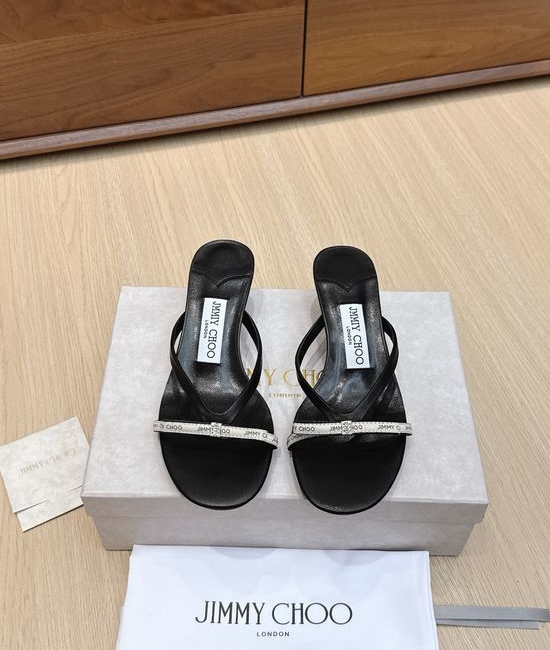 Jimmy Choo Bow Slide Sandals, Retro and Fashionable