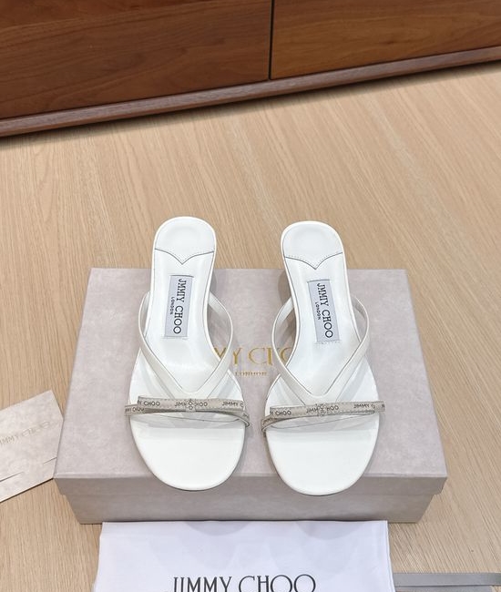 Jimmy Choo Bow Slide Sandals, Retro and Fashionable