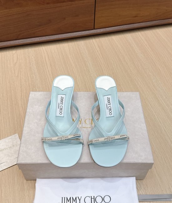 Jimmy Choo Bow Slide Sandals, Retro and Fashionable