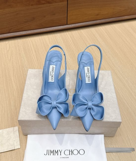 Jimmy Choo Bow Slide Sandals, Retro and Fashionable