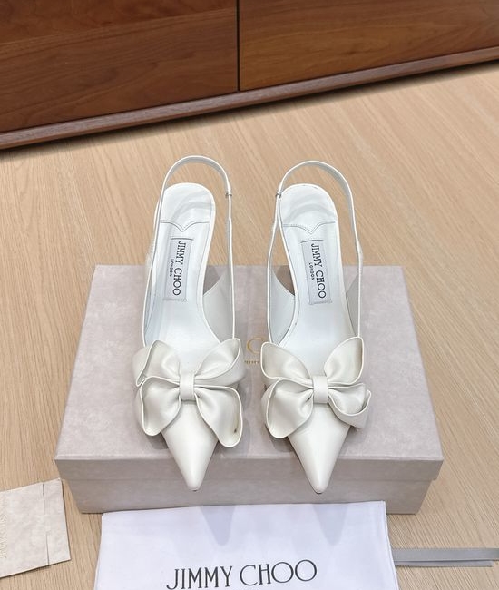 Jimmy Choo Bow Slide Sandals, Retro and Fashionable