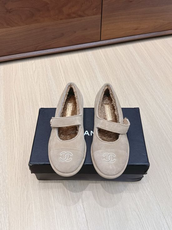 Chanel Comfortable Soft Classic Slip On Flat Casual Shoes