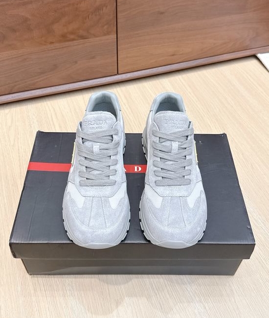Prada Fashion Versatile Casual Comfort Durable Walking Sneakers