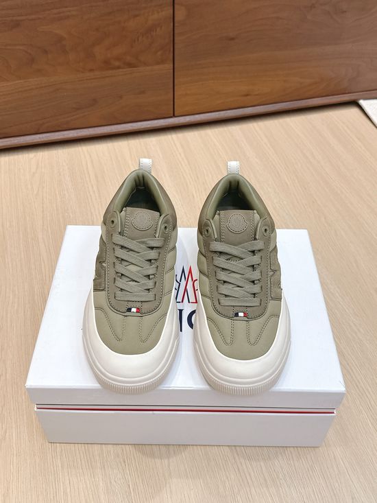 Moncler Lightweight Outdoor Cushioned Walking Sneakers with Non-slip Sole
