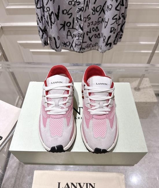 Lanvin Vintage Chunky Casual Sneakers Soft Heel Non-slip Comfortable Shoes