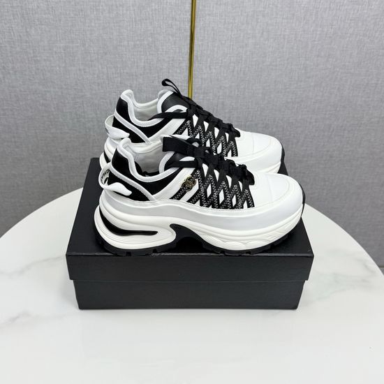 Chanel Embroidered Casual Fashion Sneakers Comfortable
