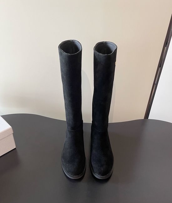 Christian Dior CD Lace-up Cutout Comfort Casual Ankle Boots