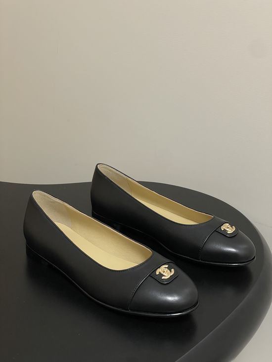 Chanel Classic Colorblock Slingback Sandals with Metal Buckle