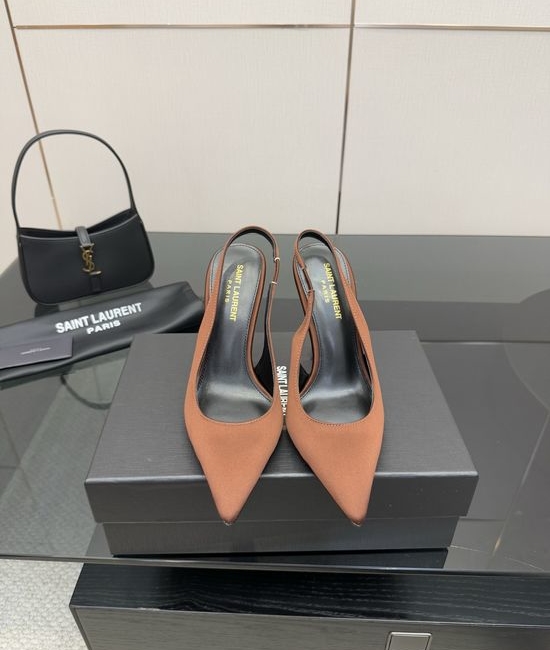 Yves Saint Laurent YSL Elegant Pointed Toe High Heel Formal Shoes