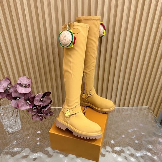 Louis Vuitton LV Couple s Motorcycle Ankle/Knee-High Boots
