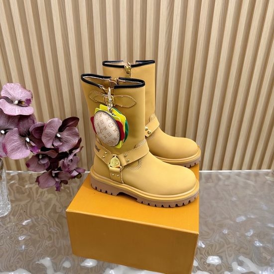 Louis Vuitton LV Couple s Motorcycle Ankle/Knee-High Boots