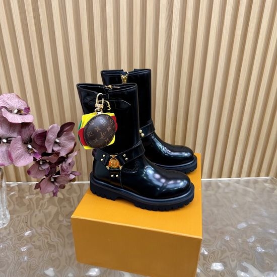 Louis Vuitton LV Couple s Motorcycle Ankle/Knee-High Boots